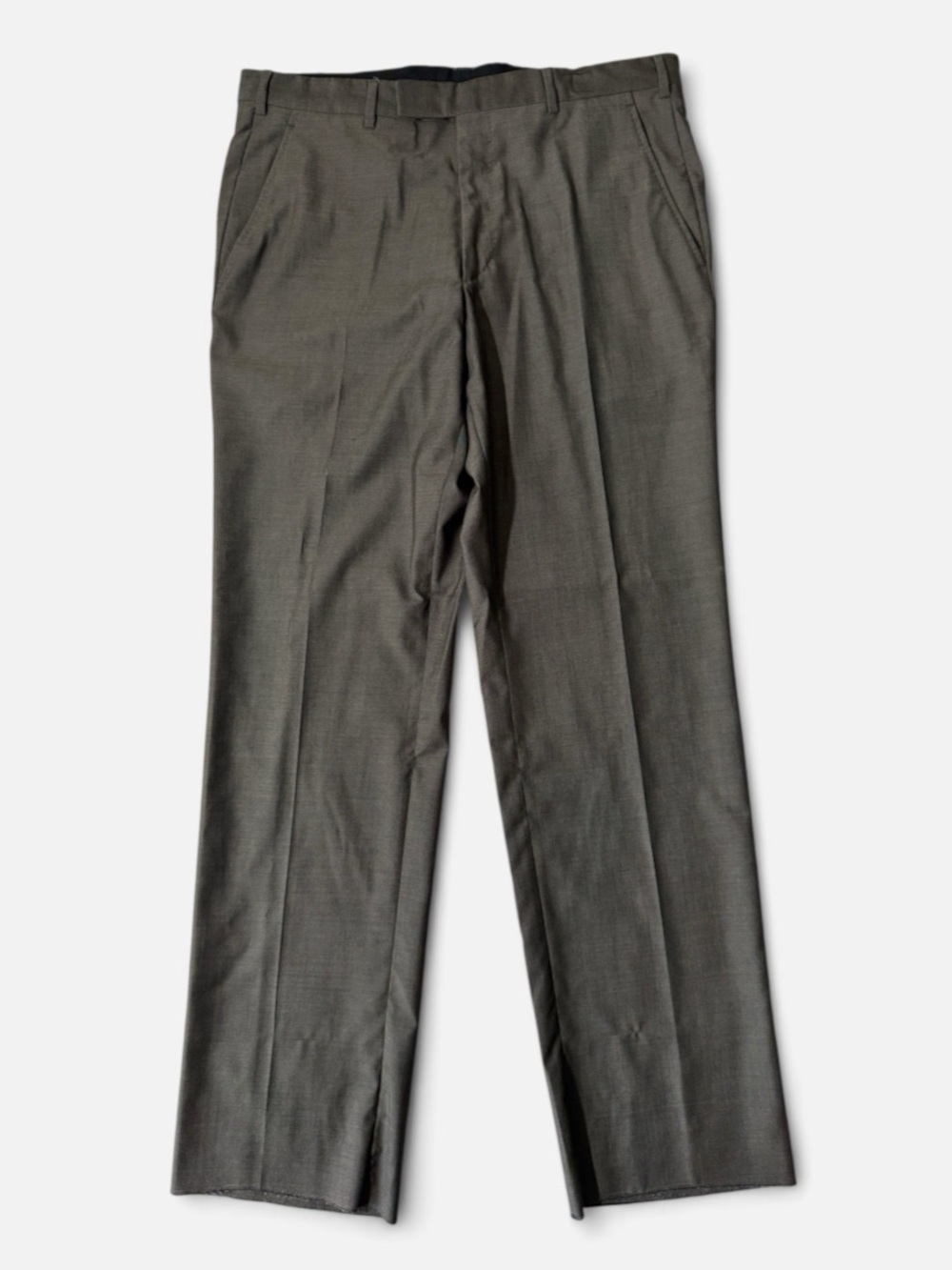 NEW Valentino mens 35 grey 100% wool slim fit dress pants NWT
